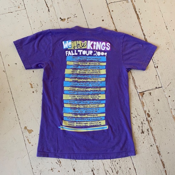 We Are the Kings 2009 Fall Tour Tee Shirt Small - Picture 4 of 10
